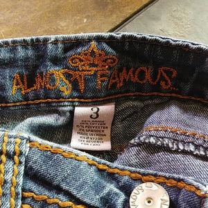 Used size 3 juniors almost famous jeans